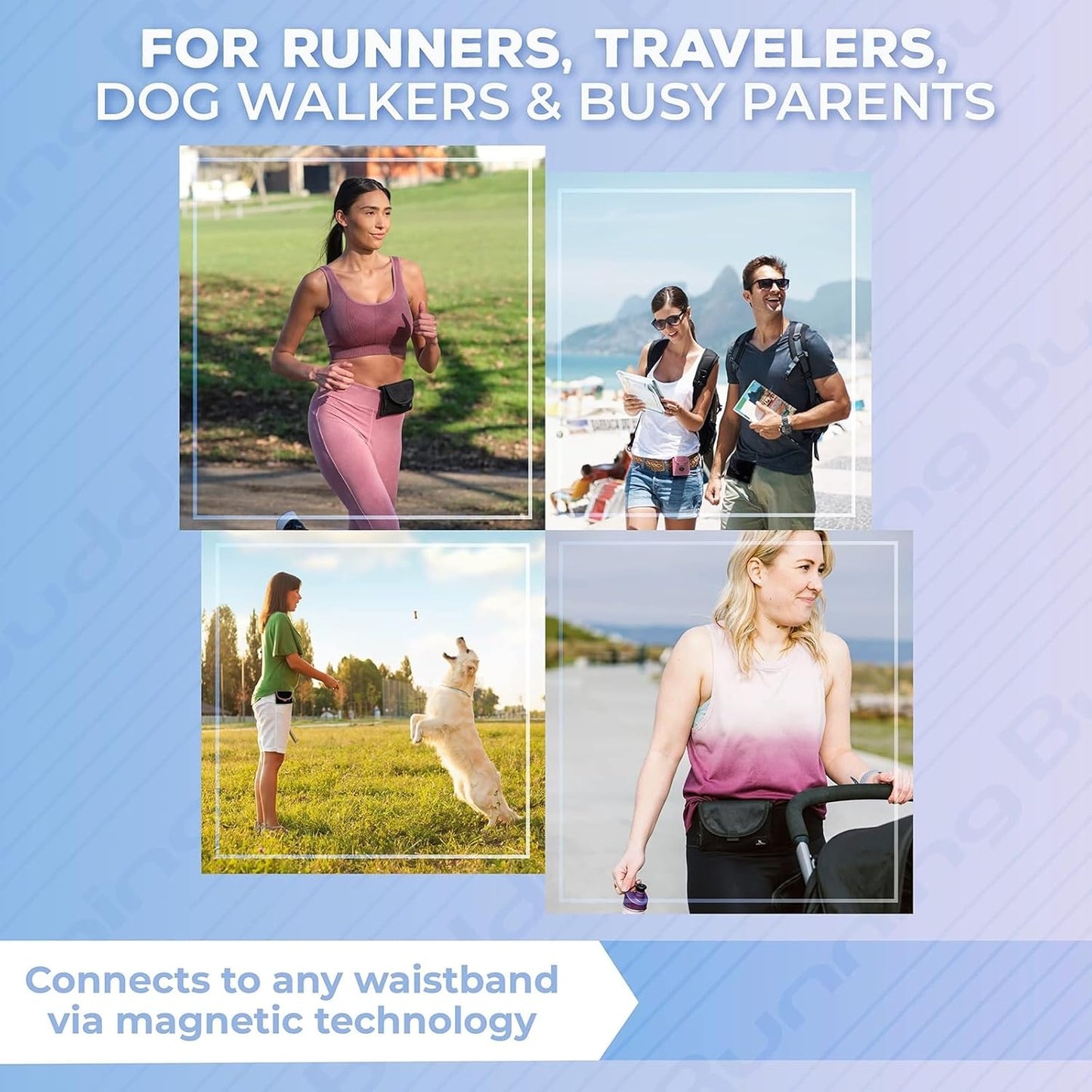 Bolsa acoplable Buddy Pouch XL para correr y viajar