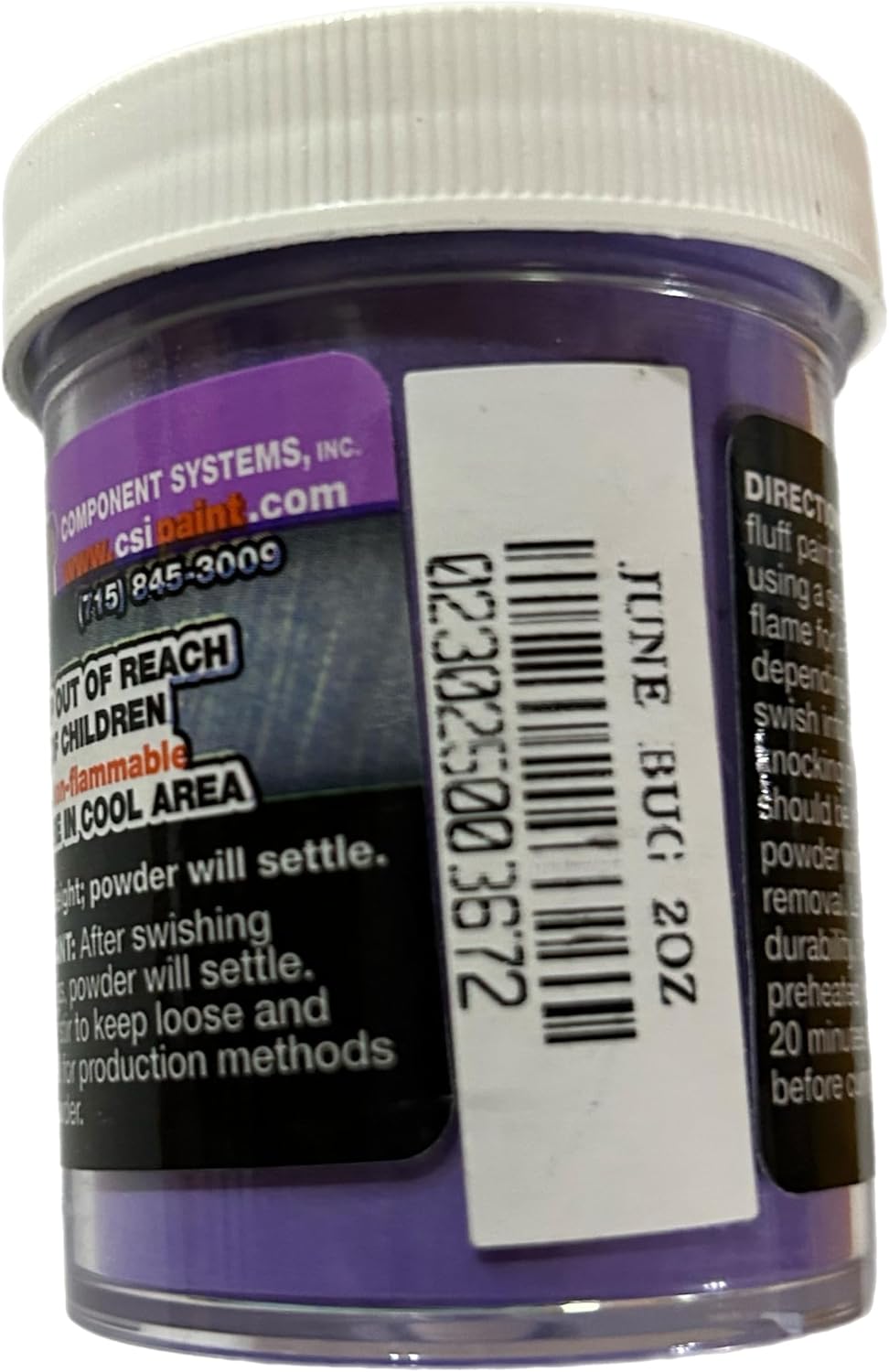 Pintura en polvo para señuelos pesca 2oz Pro-Tec