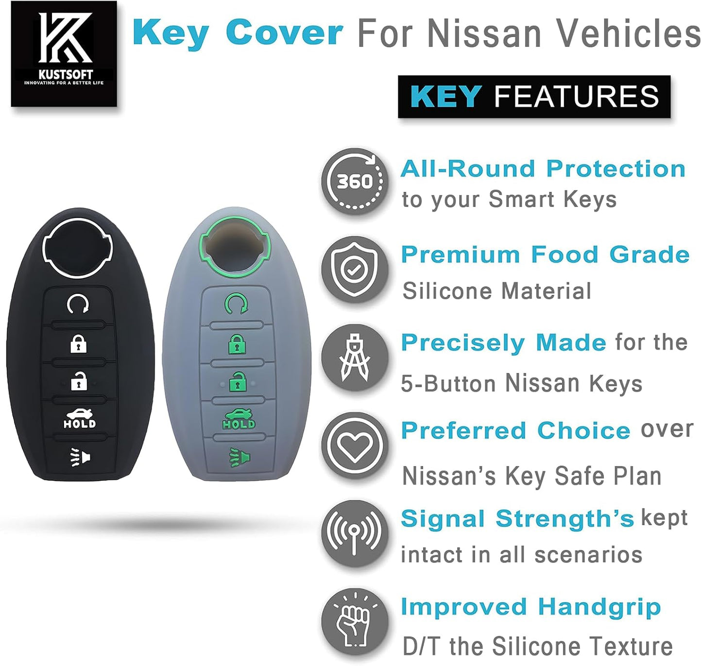 Funda llavero silicona comp Nissan Armada Murano