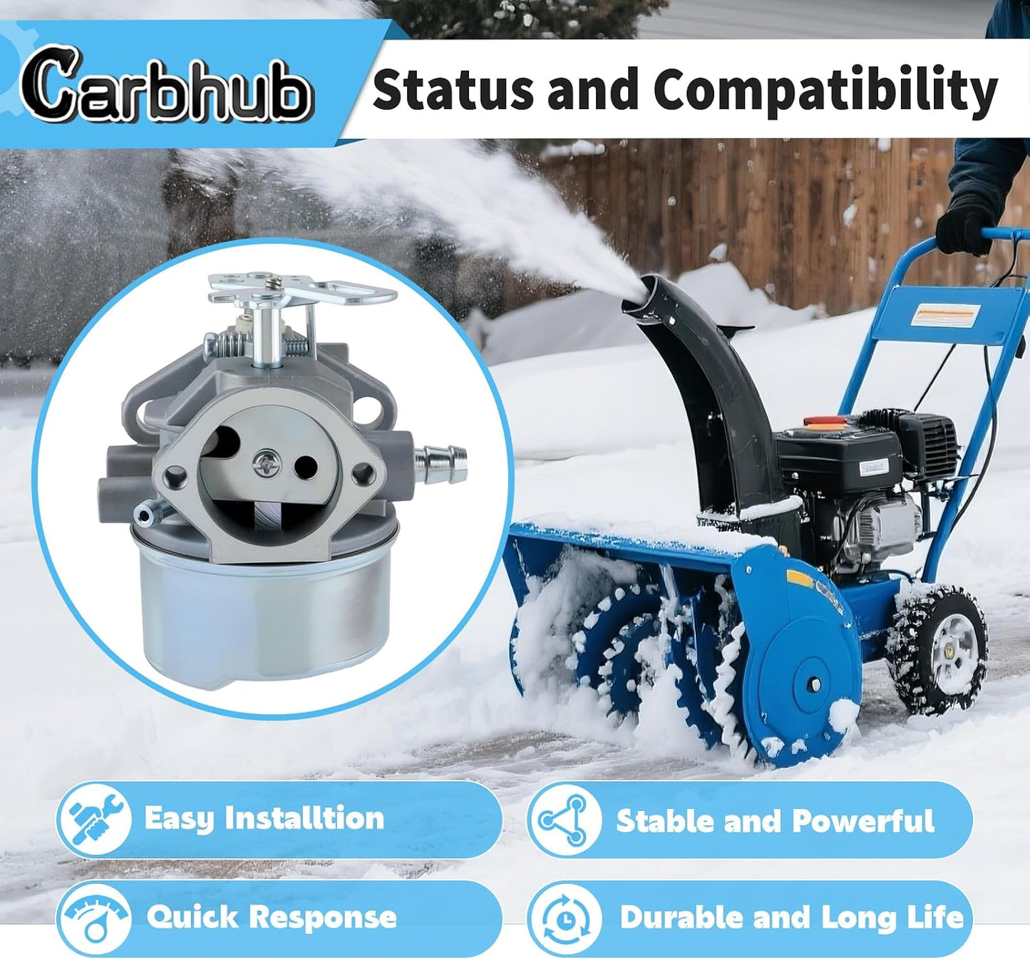 Carburador ST824 comp Ariens 26"
