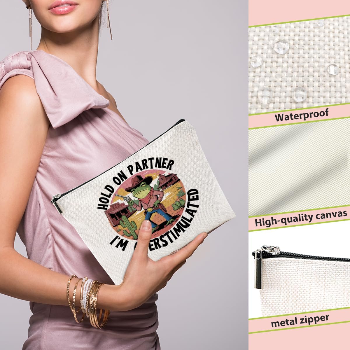 Bolsa maquillaje cosméticos regalo profesores mamá enfermera