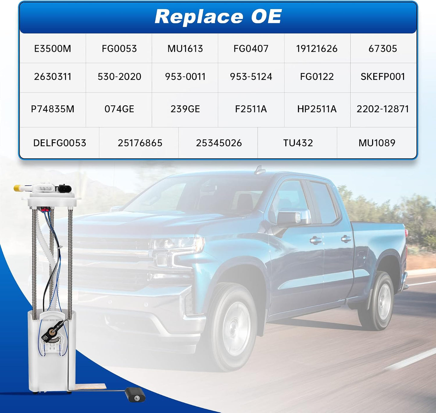 Bomba combustible comp Chevy Silverado GMC Sierra 99-04