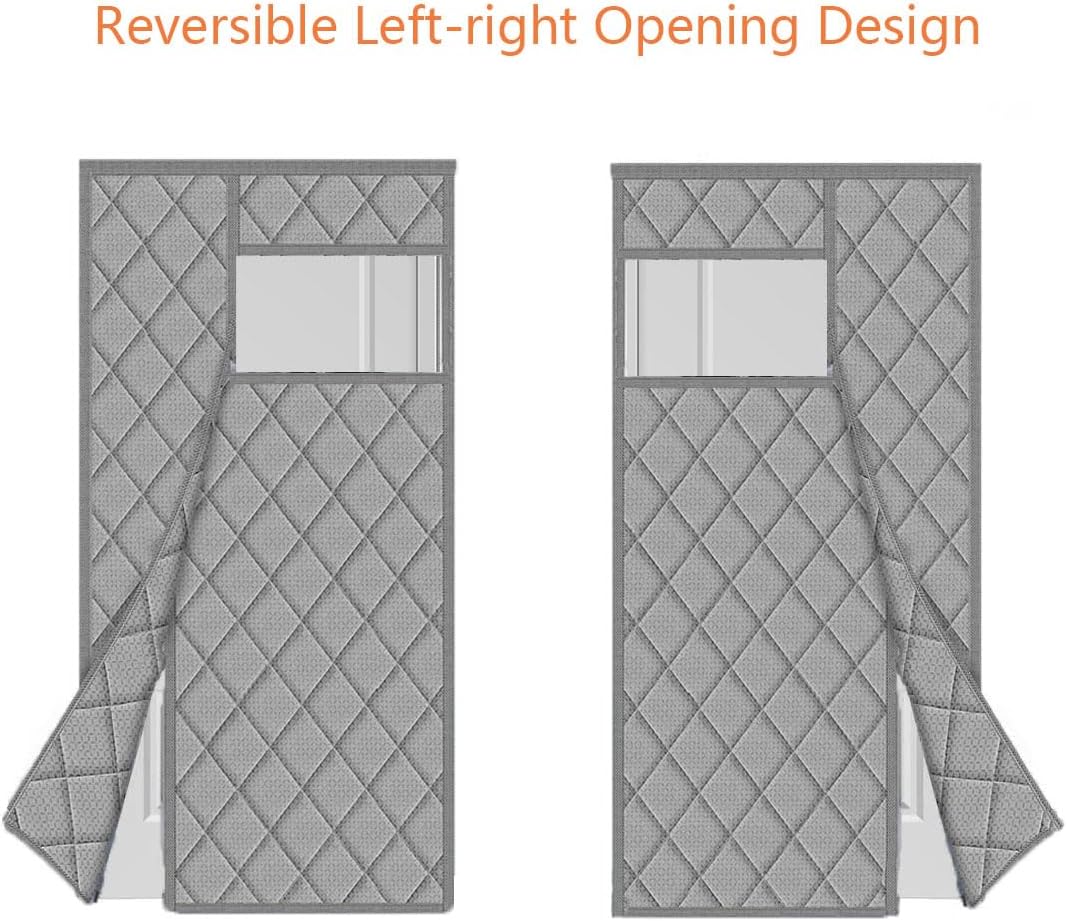 Cortina térmica magnética puerta 48x82pulg lateral