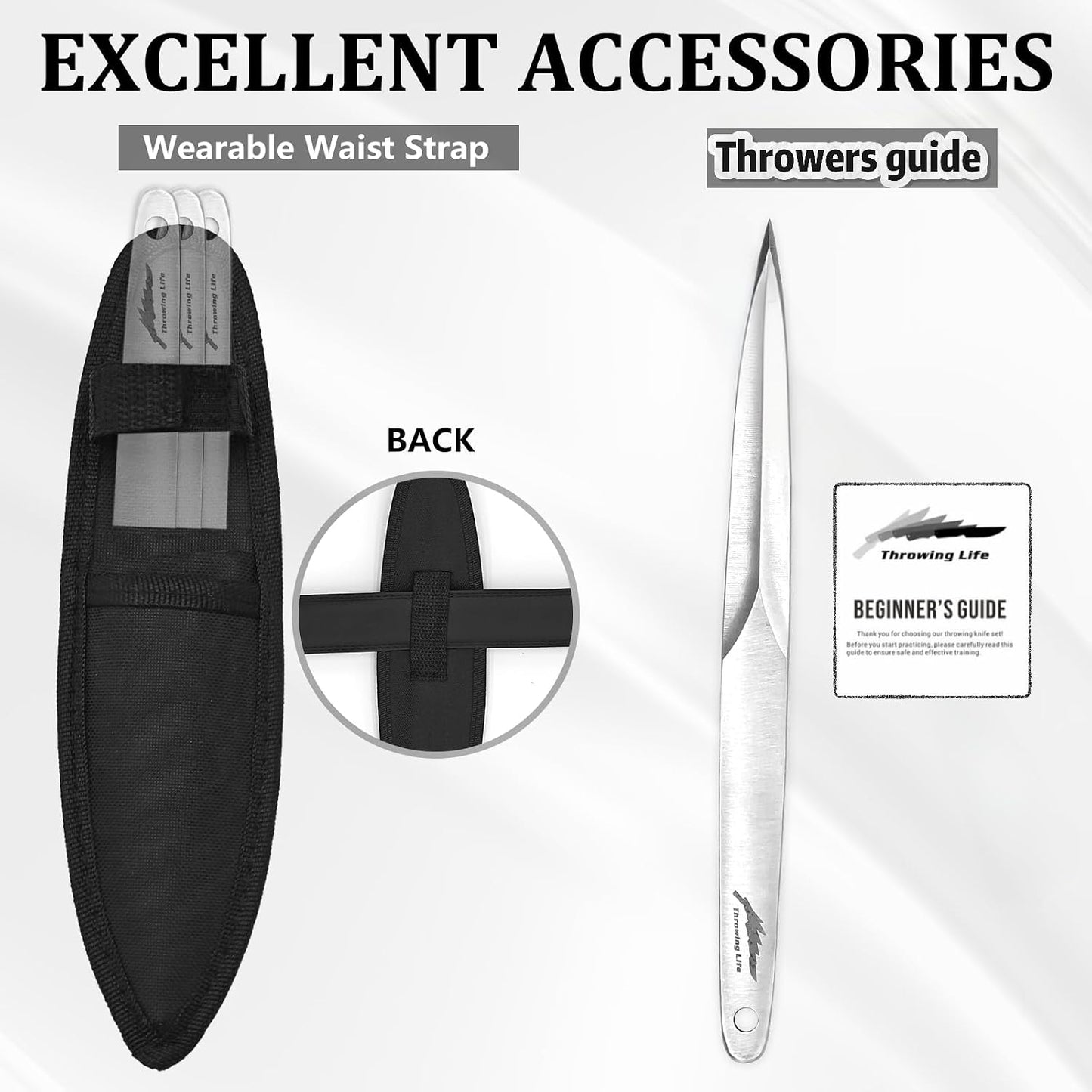 Set lanzadores acero inox deporte aire libre