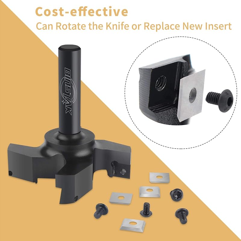 Broca fresadora para tablero CNC 1/2pulg 3pulg carburo