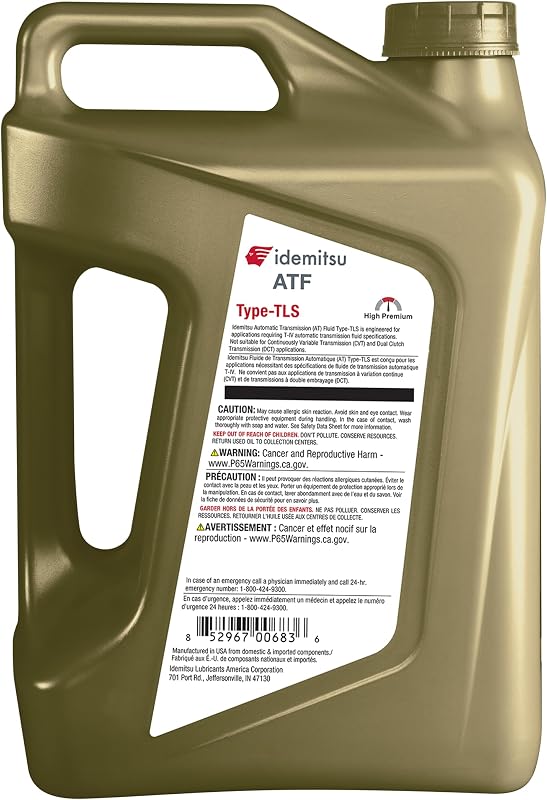 Fluido ATF TLS T-IV para Toyota/Lexus 5qt caja 4