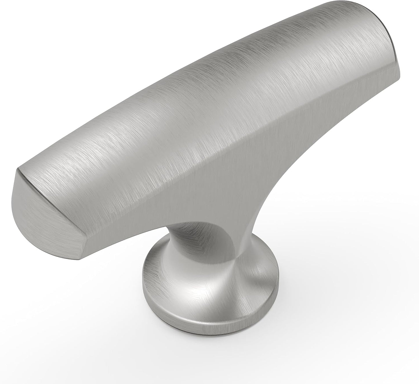 Paquete 10 pomos cocina acero 1-3/4 pulg
