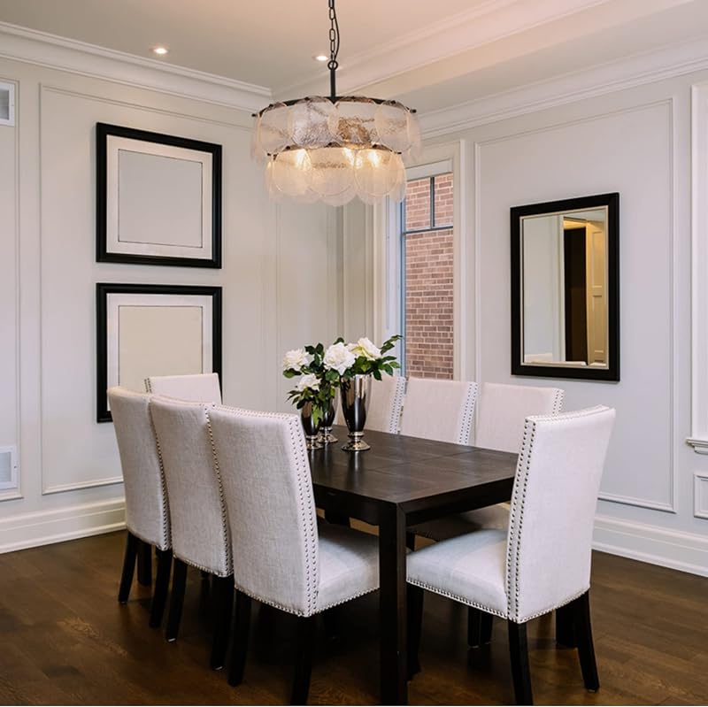Candelabro cristal 2 niveles para comedor sala dormitorio