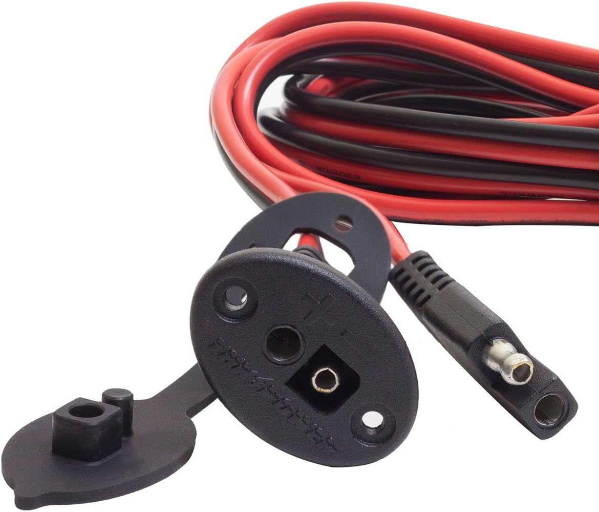 Puerto SAE con cable para kayak 12V
