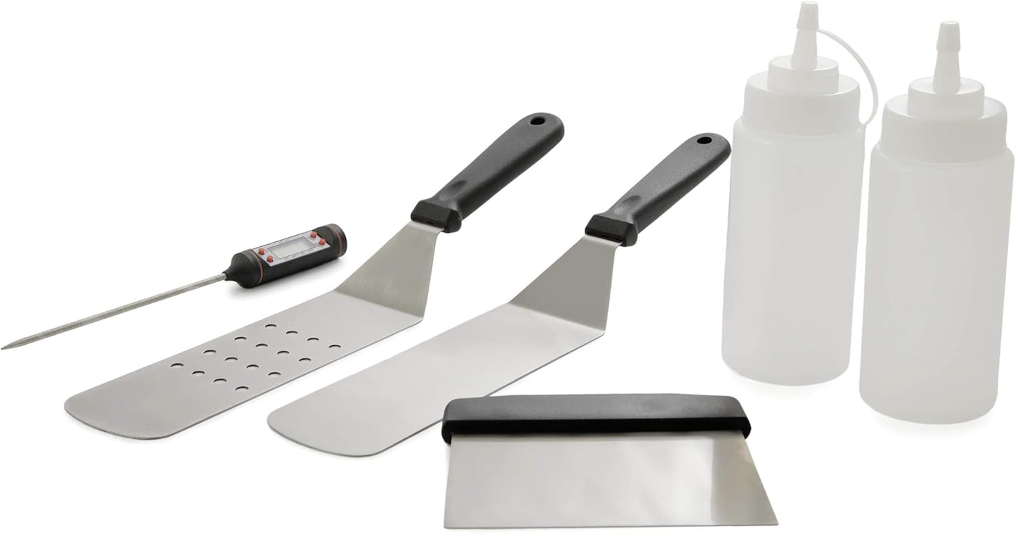 Kit 6 Pzas Accesorios Plancha Acero Inox