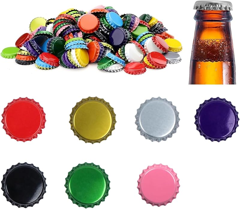 105 Tapas Botella Polietileno 8-35oz 7 Colores