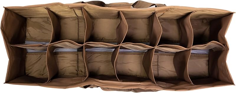 Bolsa señuelo pato 12 ranuras Mag a Super Mag marrón