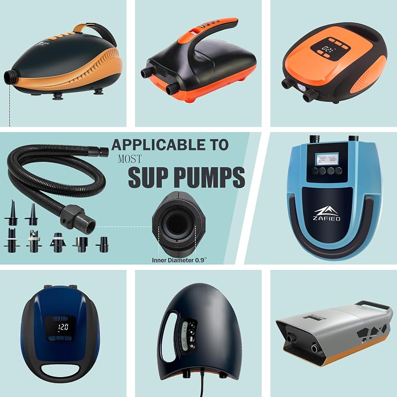 Manguera adaptador bomba Sup con 7 boquillas 0.9pulg