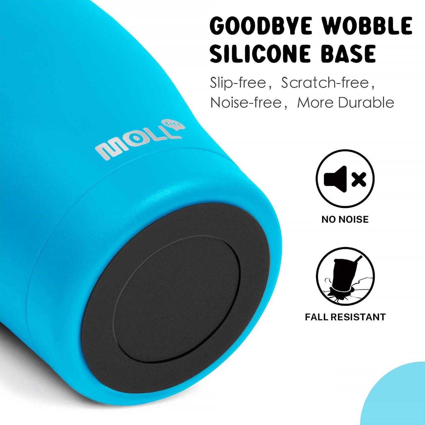 Vaso niños acero inox 9oz doble pared con pajilla