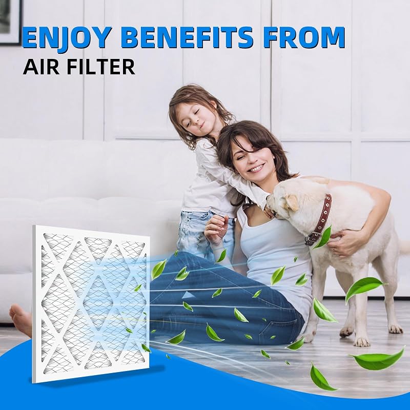 4 Filtros de Aire para Horno con Certificación MERV 13