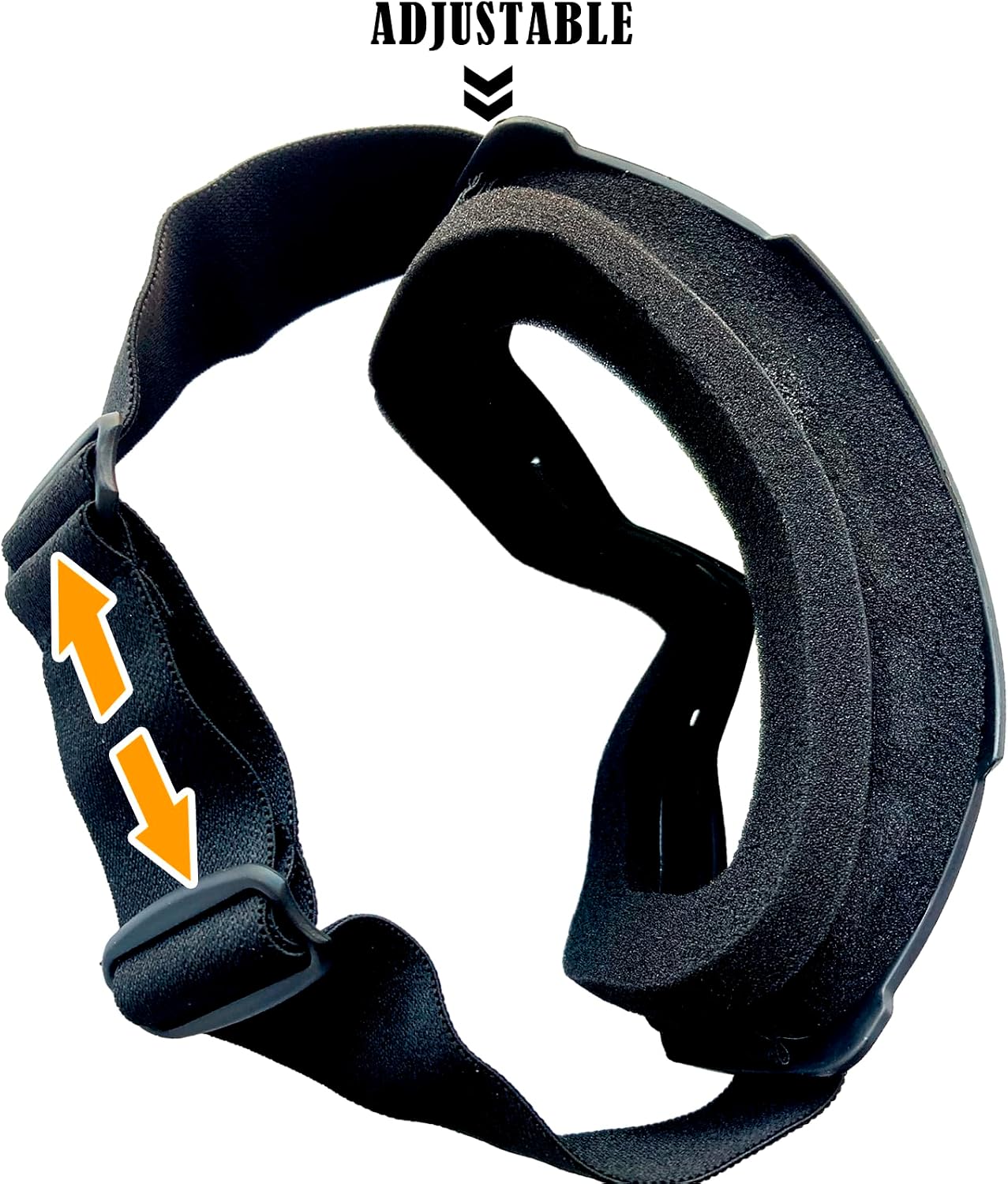 Gafas motocross esquí nieve adultos negro