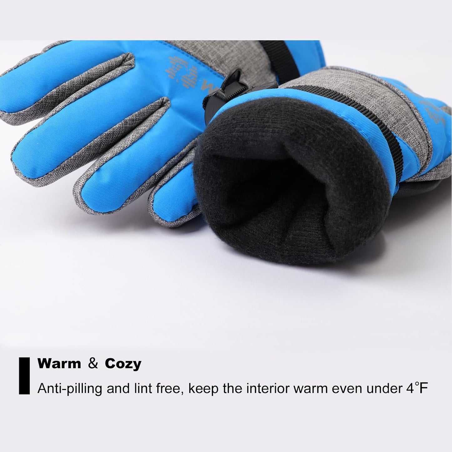 Guantes invierno niños 3M Thinsulate impermeables térmicos