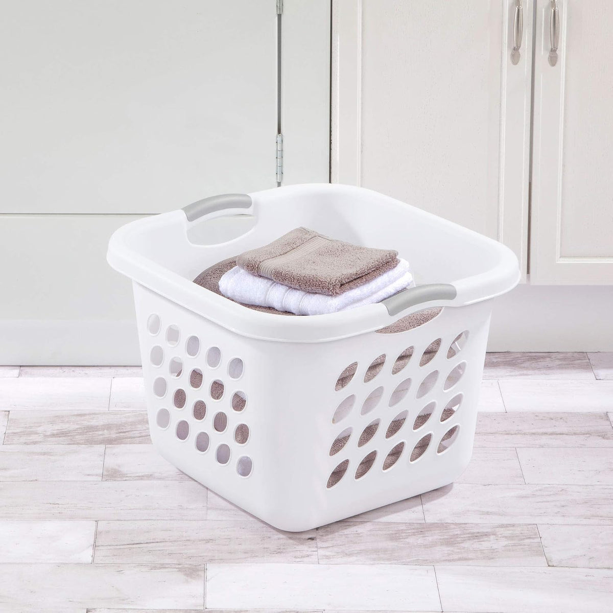 Cesta colada 19pulg color blanco