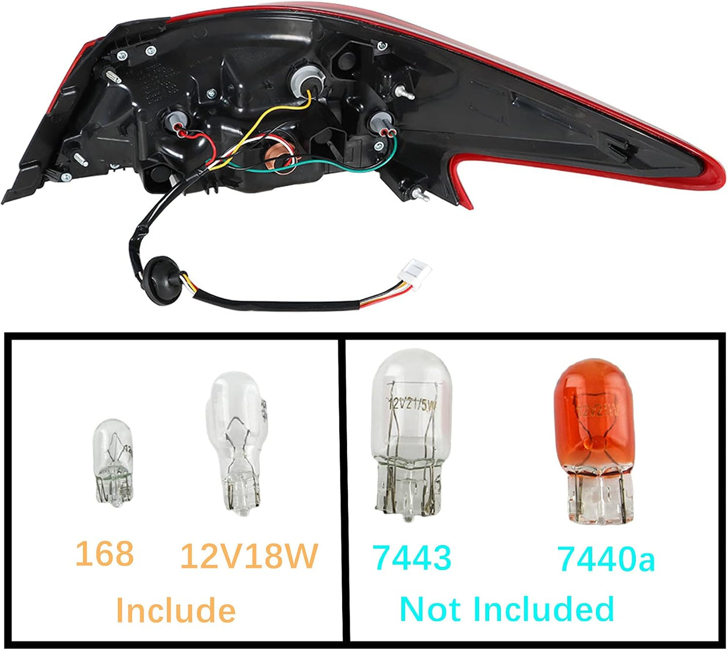 Luz trasera repuesto Altima 16-18 lado chofer