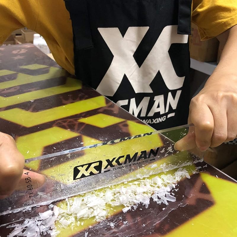 Raspador cera plástico para esquí freeride y snowboard 2 pzas