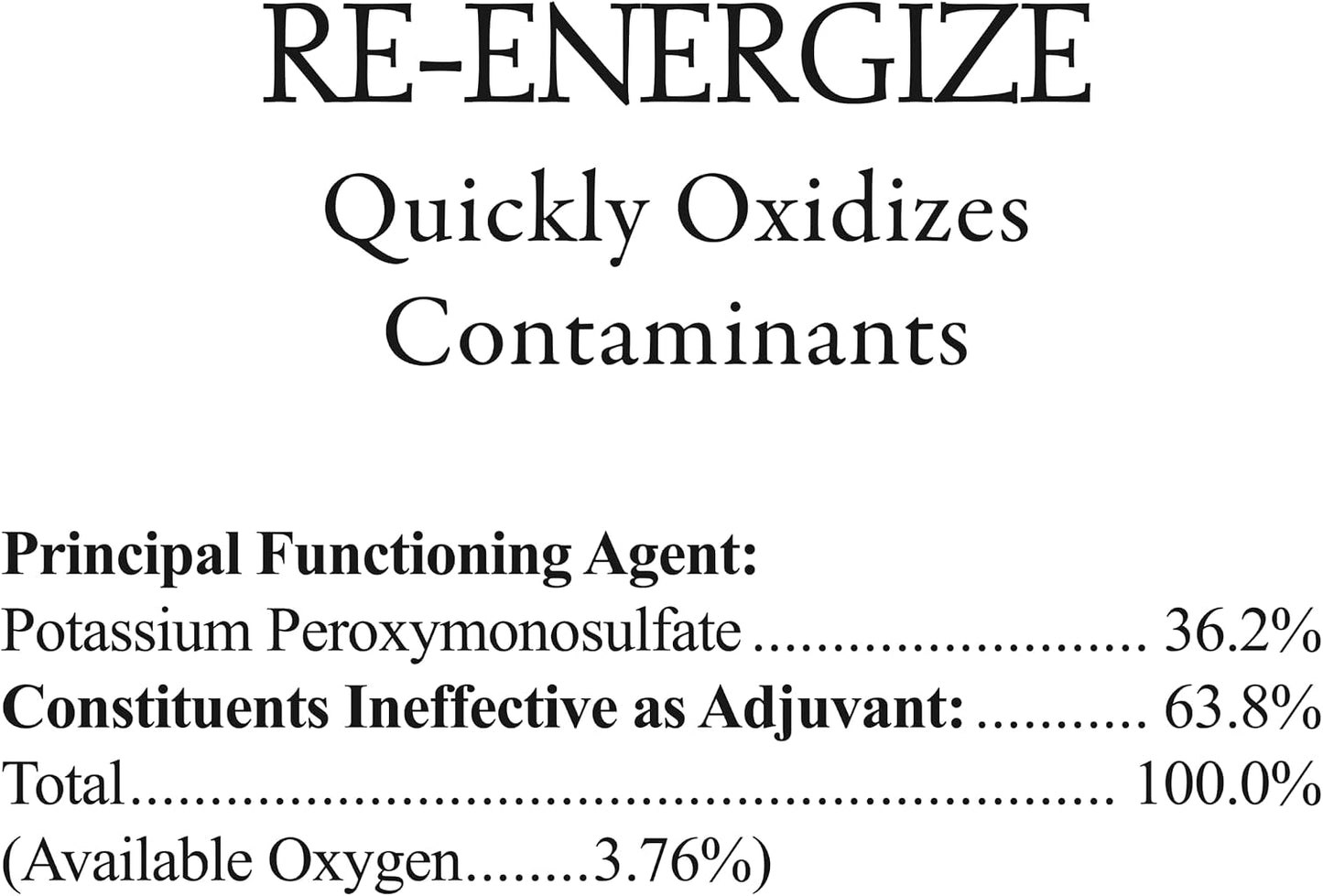 Shock Premium Re-Energize para Bañera Hidromasaje 2lb