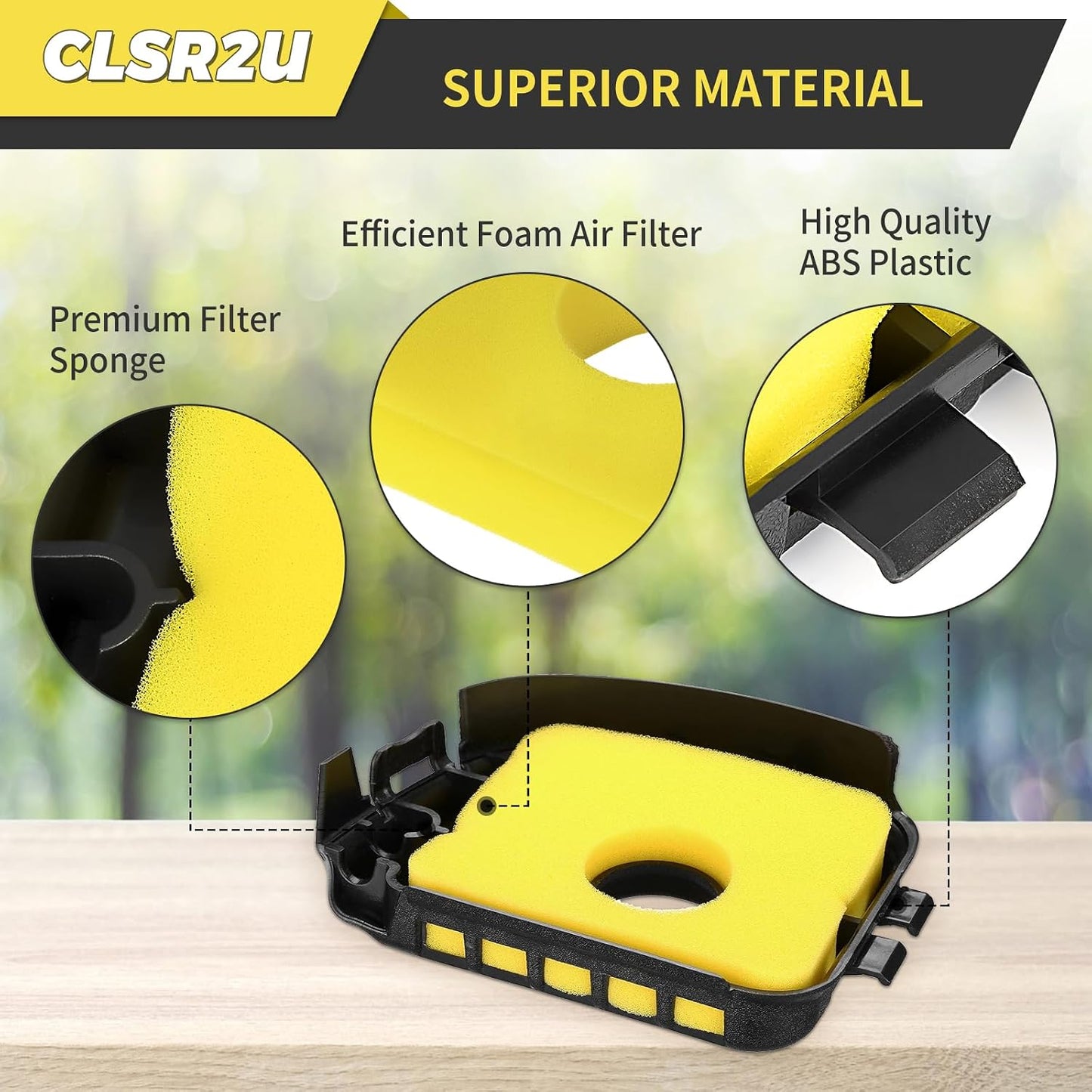 Cubierta filtro aire comp MTD Troy Bilt