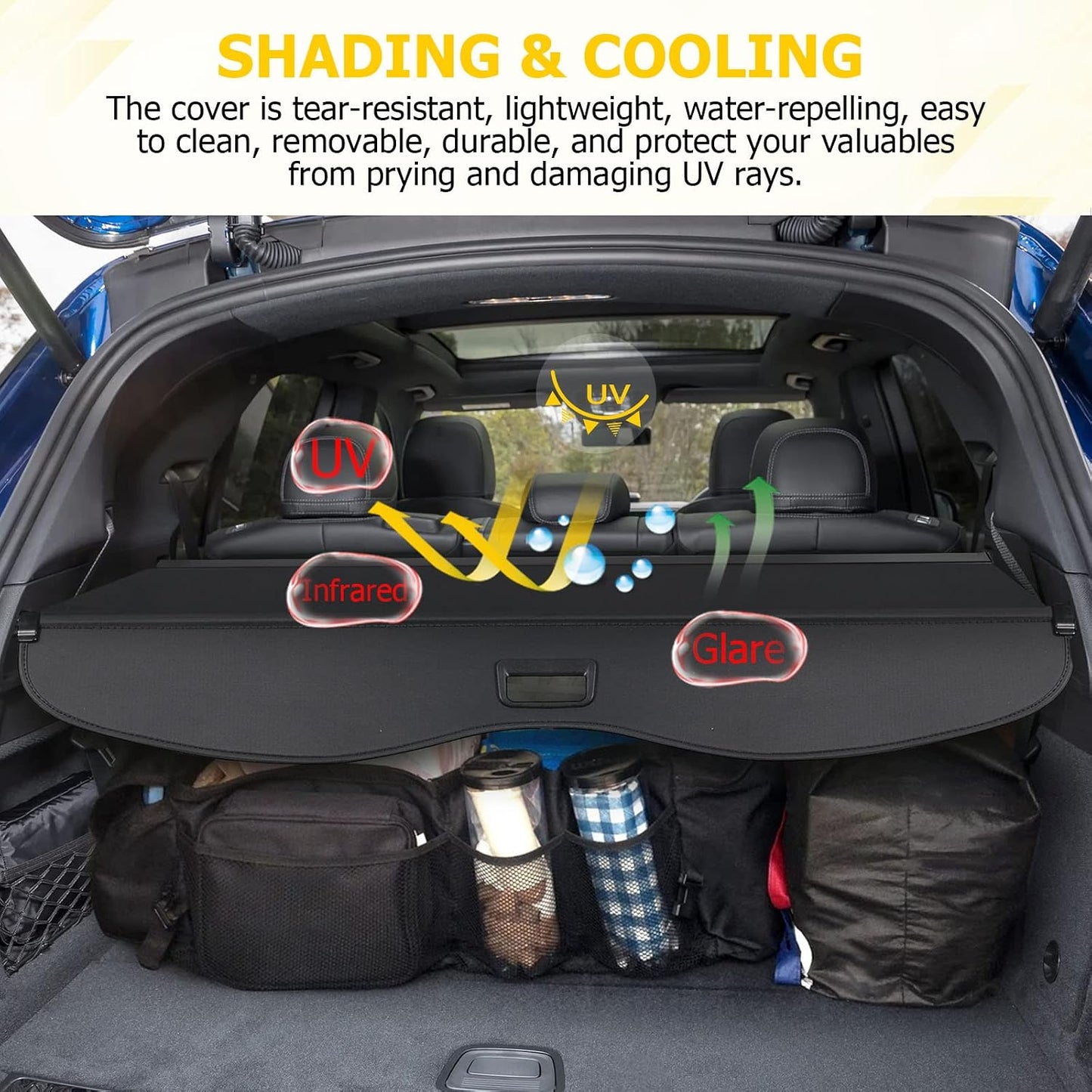 Cubierta carga Chevrolet Blazer 19-25 maletero retráctil