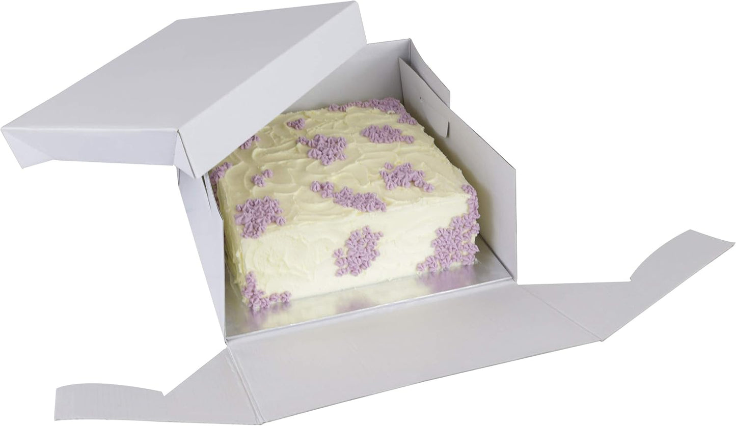 Caja cuadrada tartas 8"