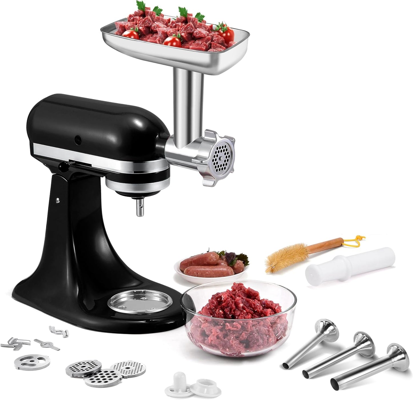 Accesorio picadora carne acero inox KitchenAid lavavajillas