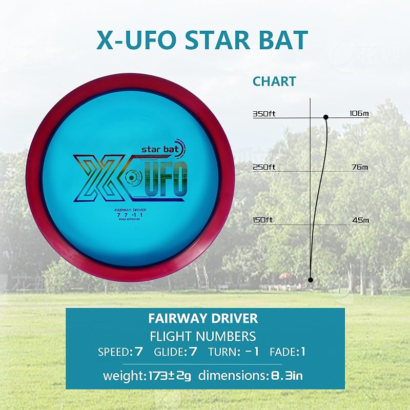 Set 3 Pzas Disc Golf Profesional para Principiantes 6oz