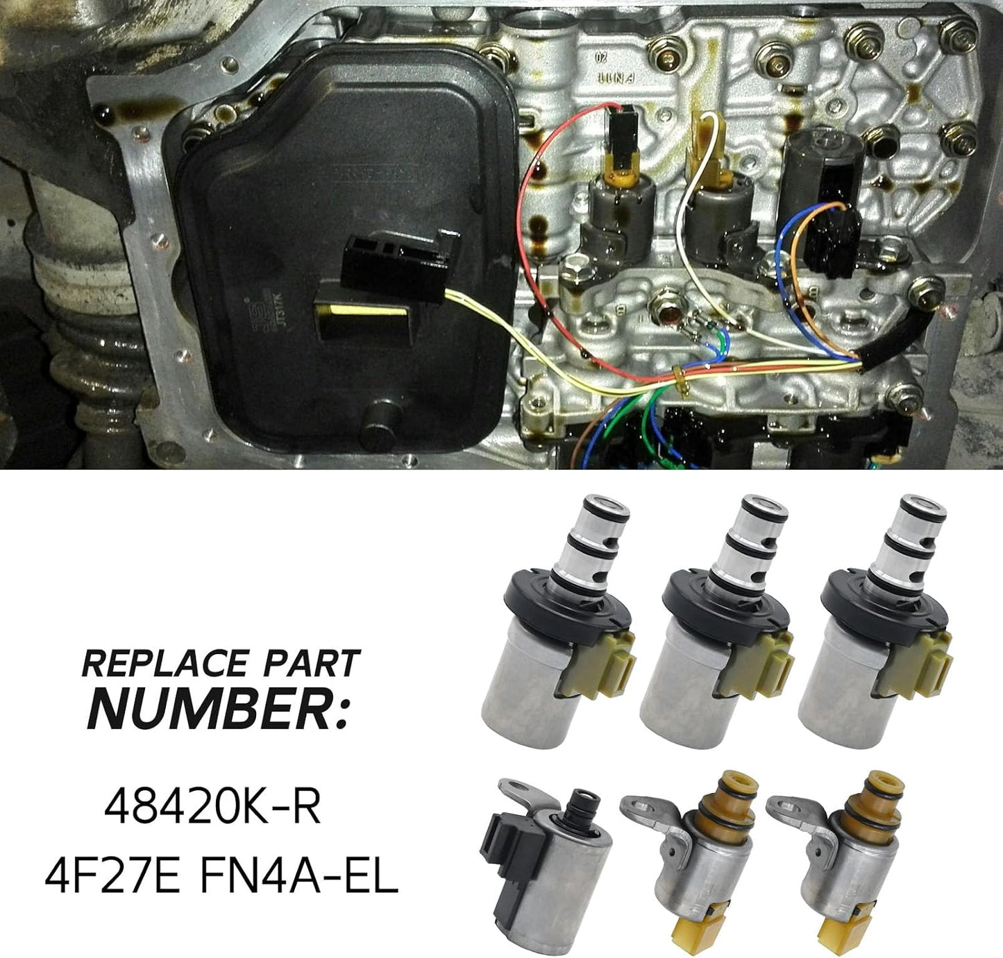 Kit solenoide transmisión Ford Fiesta Focus Mazda CX-7
