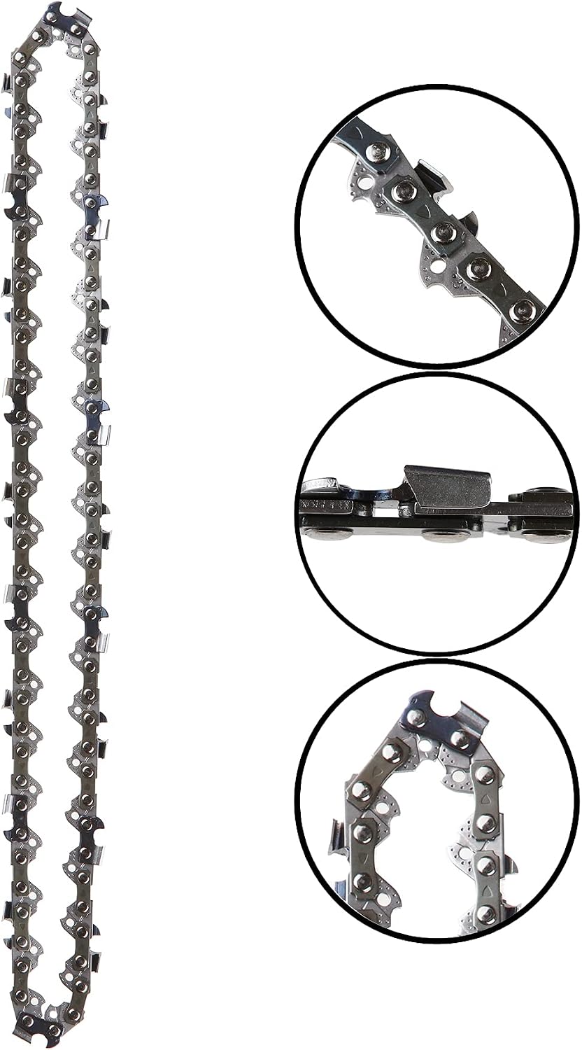 Sierra poste 10" set 2 cadena repuesto RM1025SPS