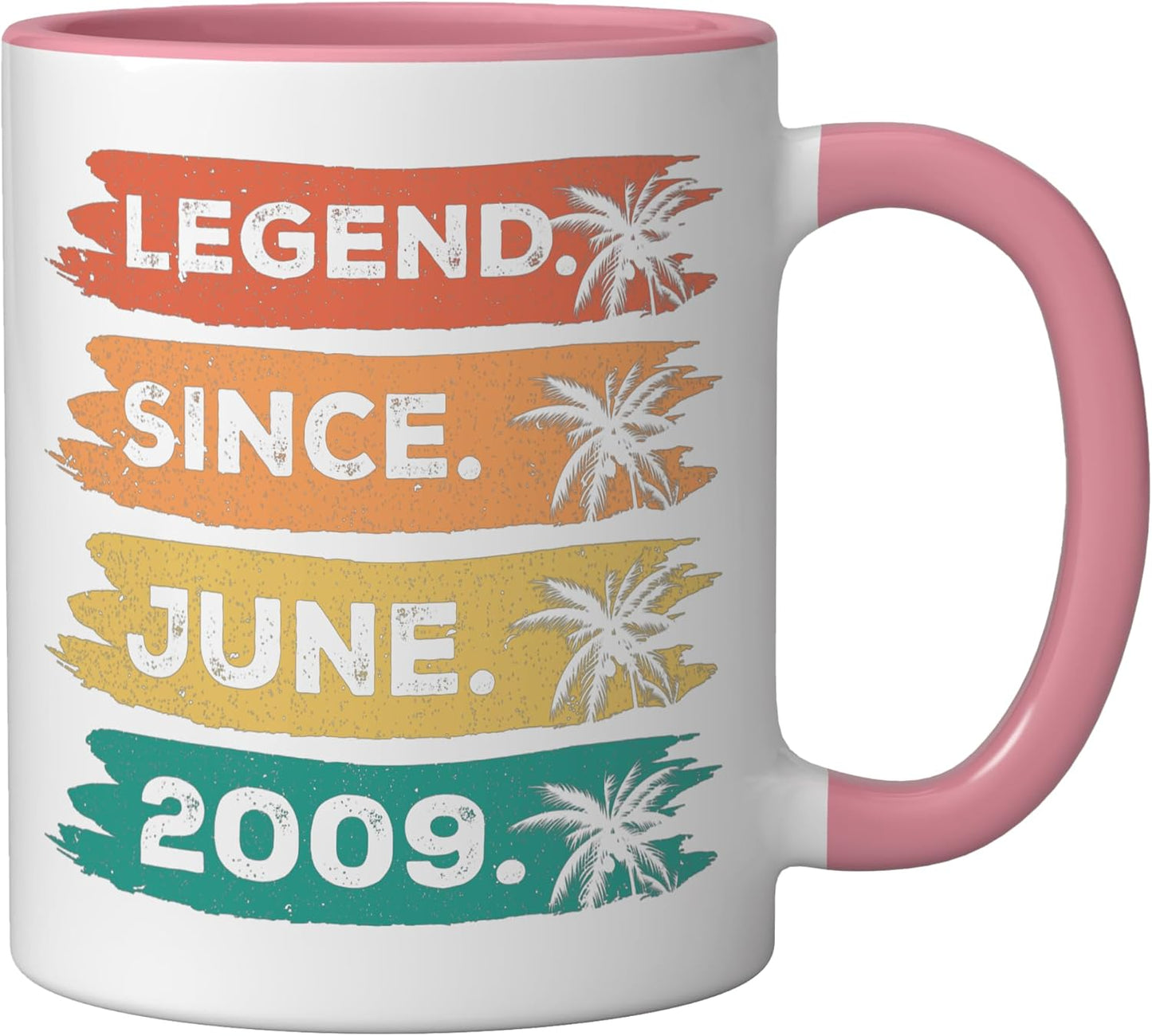 Taza Cerámica Cumpleaños 17 Rosa/Blanco
