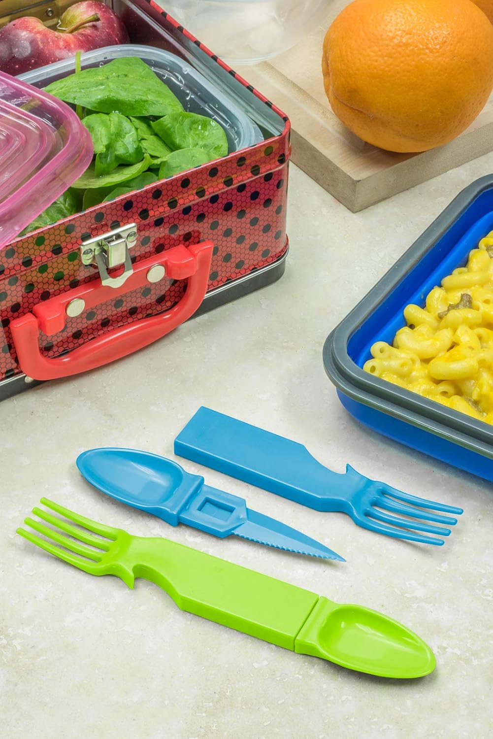 Set 4en1 utensilios 24pzas cuchara cuchillo tenedor
