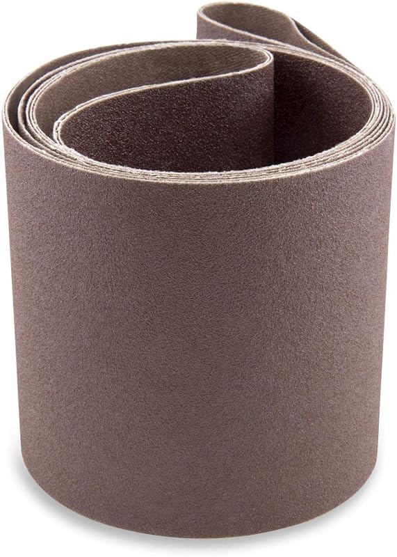 Cinturones lijado 80 grano 6x89pulg carpintería metal pack 2