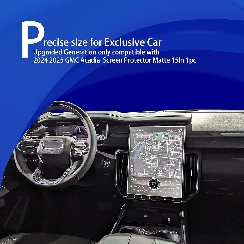 Protector pantalla Acadia 2024-2026 15pulg vidrio templado