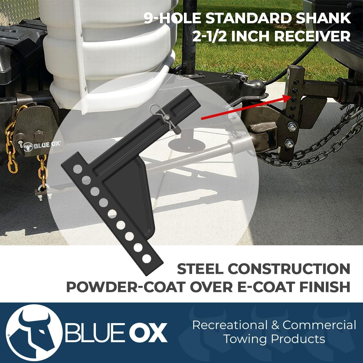 Vástago distribución peso 9 agujeros x 9x2-1/2