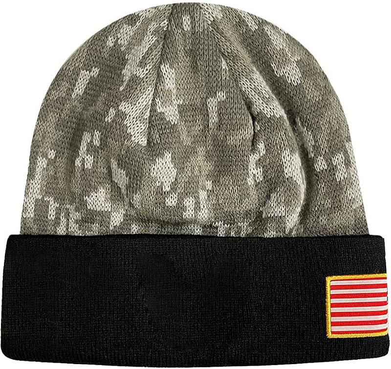 Gorro militar USA oficial con parche bandera unisex