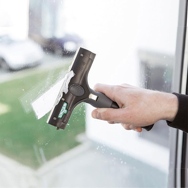 Rascador vidrio 6pulg ergonómico 2en1 con tapa seguridad