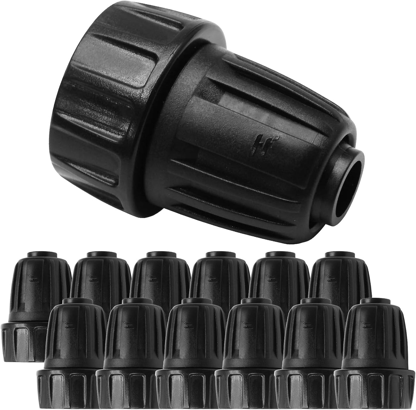 8 Adaptadores grifo riego 1/2 pulg 3/4 a 1/2