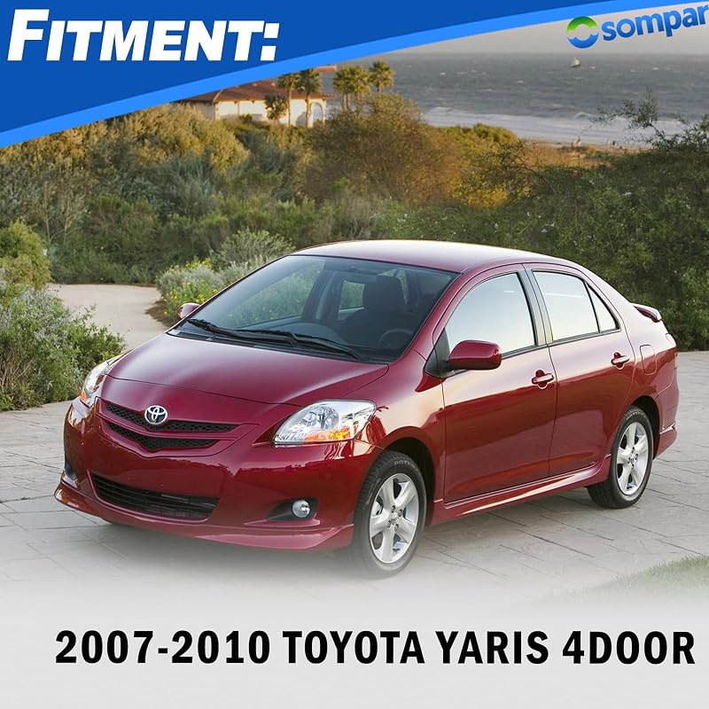 Interruptor ventana Toyota Yaris 4D 07-10 color plateado
