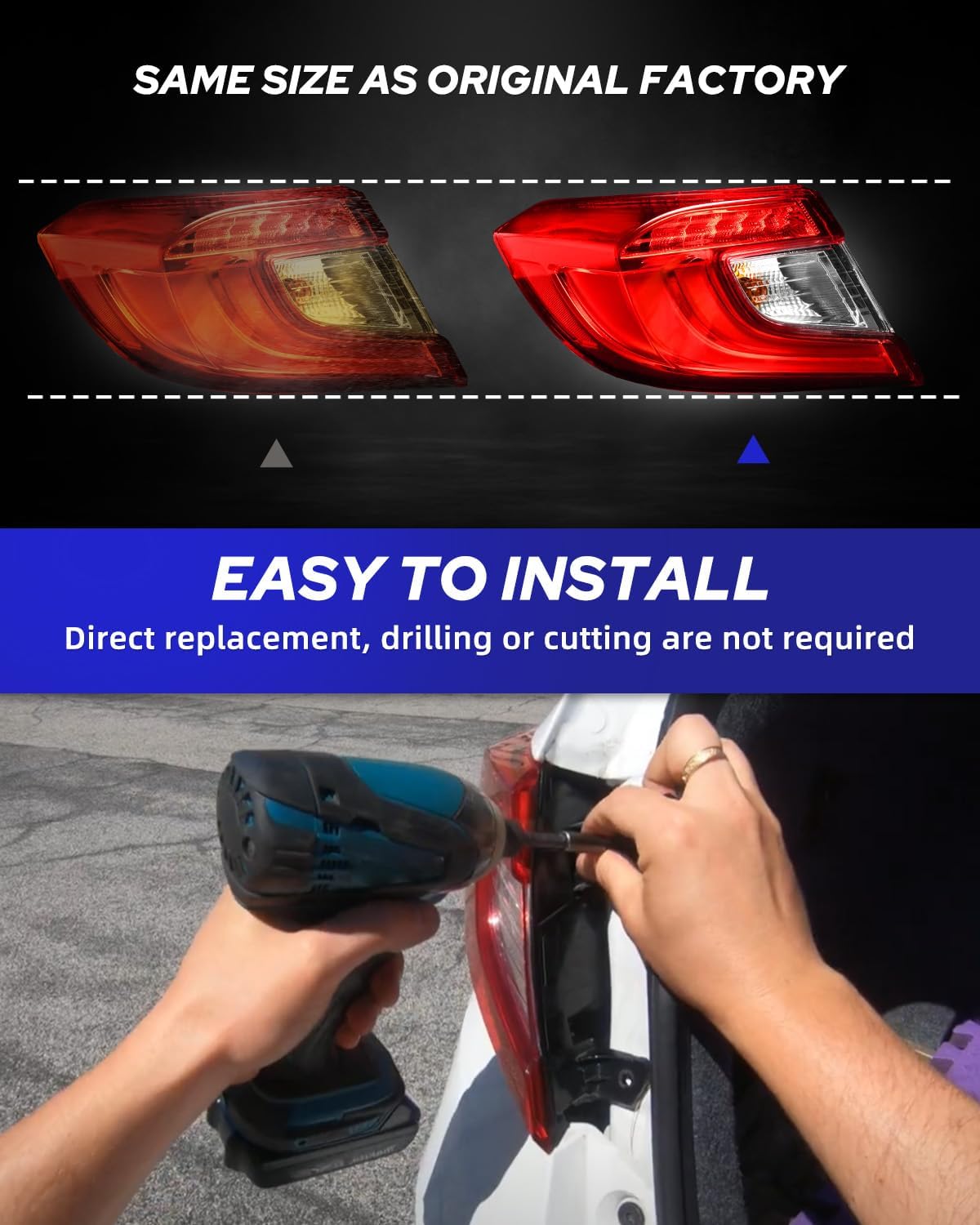 Luces traseras LED Honda Accord 10ª gen izquierda conductor