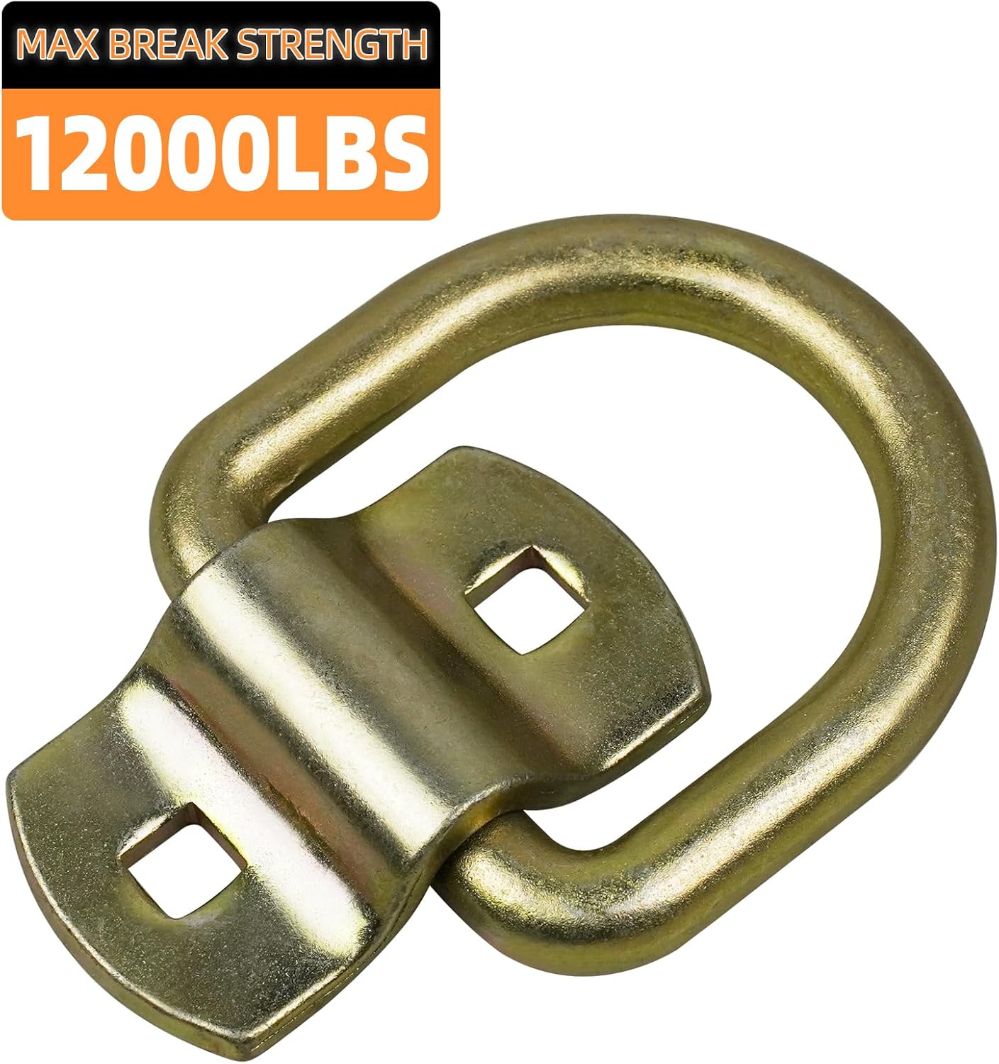 Anillos D forjados 1/2pulg anclajes 12000lb pack 10