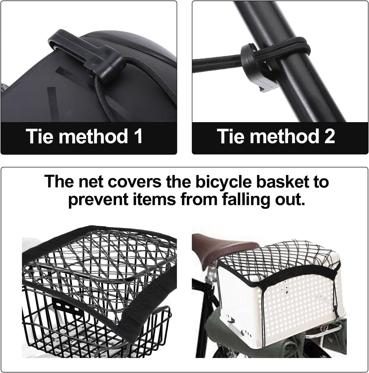 2 redes elásticas carga motocicleta auto bicicleta doble capa