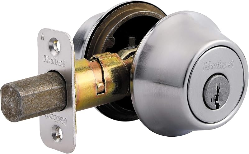 Cerrojo seguridad doble cilindro 665-S serie 660 latón