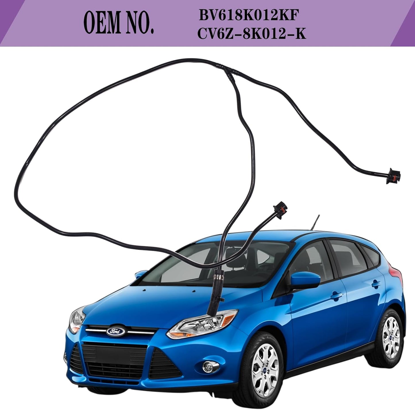 Manguera radiador Ford Focus 2.0L CV6ZZ 8K012