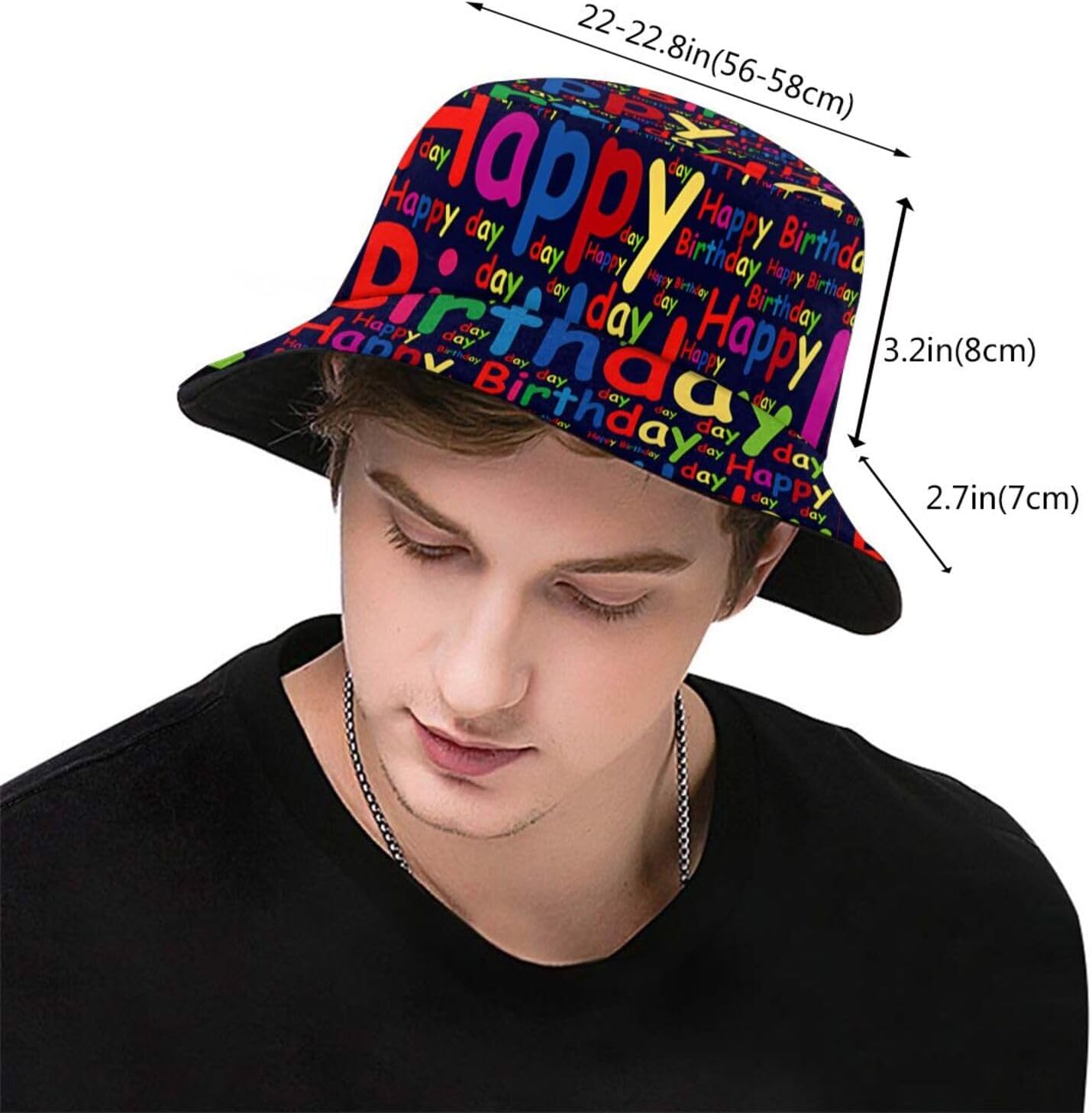 Sombrero pescador It's My Birthday para mujer y hombre