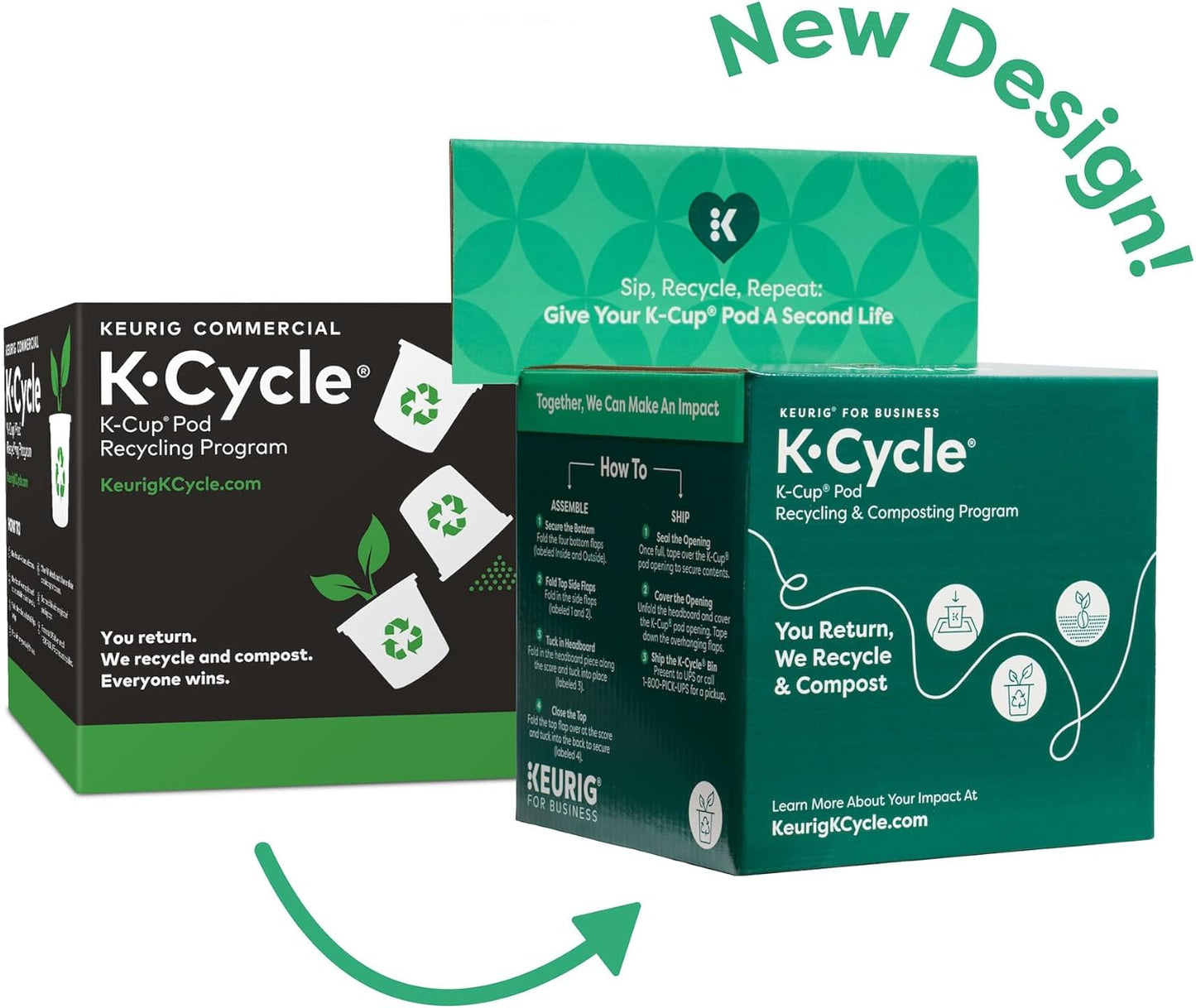 set 5 Recipientes Pequeños para Keurig K-Cycle