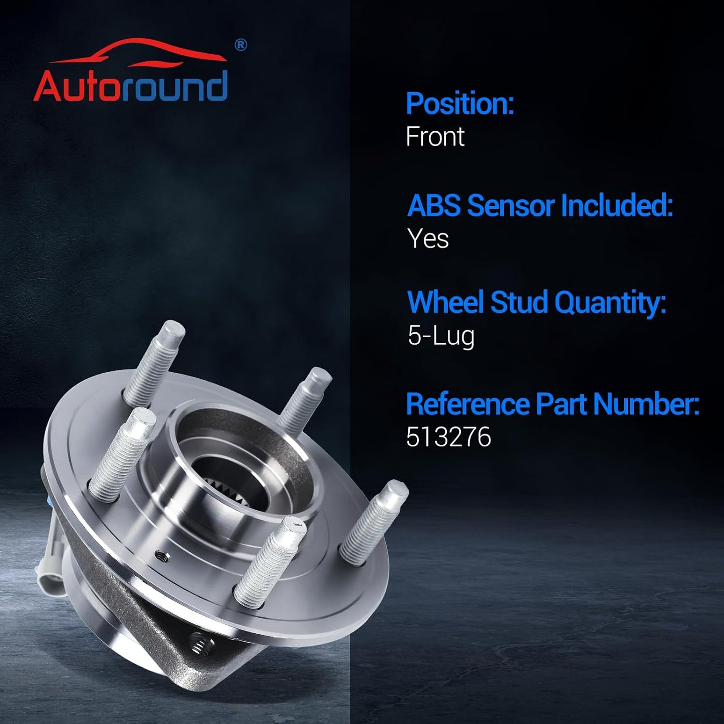 Rodamiento rueda delantera kit cubo Chevy Equinox 07-09