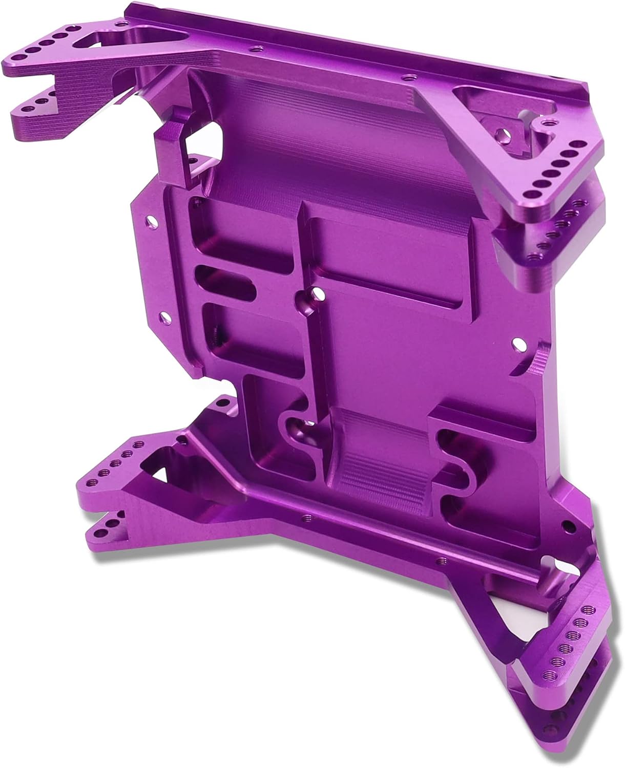 Placa deslizante aluminio 7075 CNC comp Ryft RBX10 morado